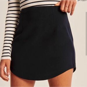 Abercrombie & Fitch Navy Mini Skirt